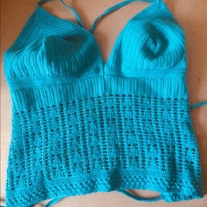 NWOT Crotchet Festival Top